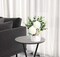 White Hydrangea & Eucalyptus Arrangement: Artificial Elegance